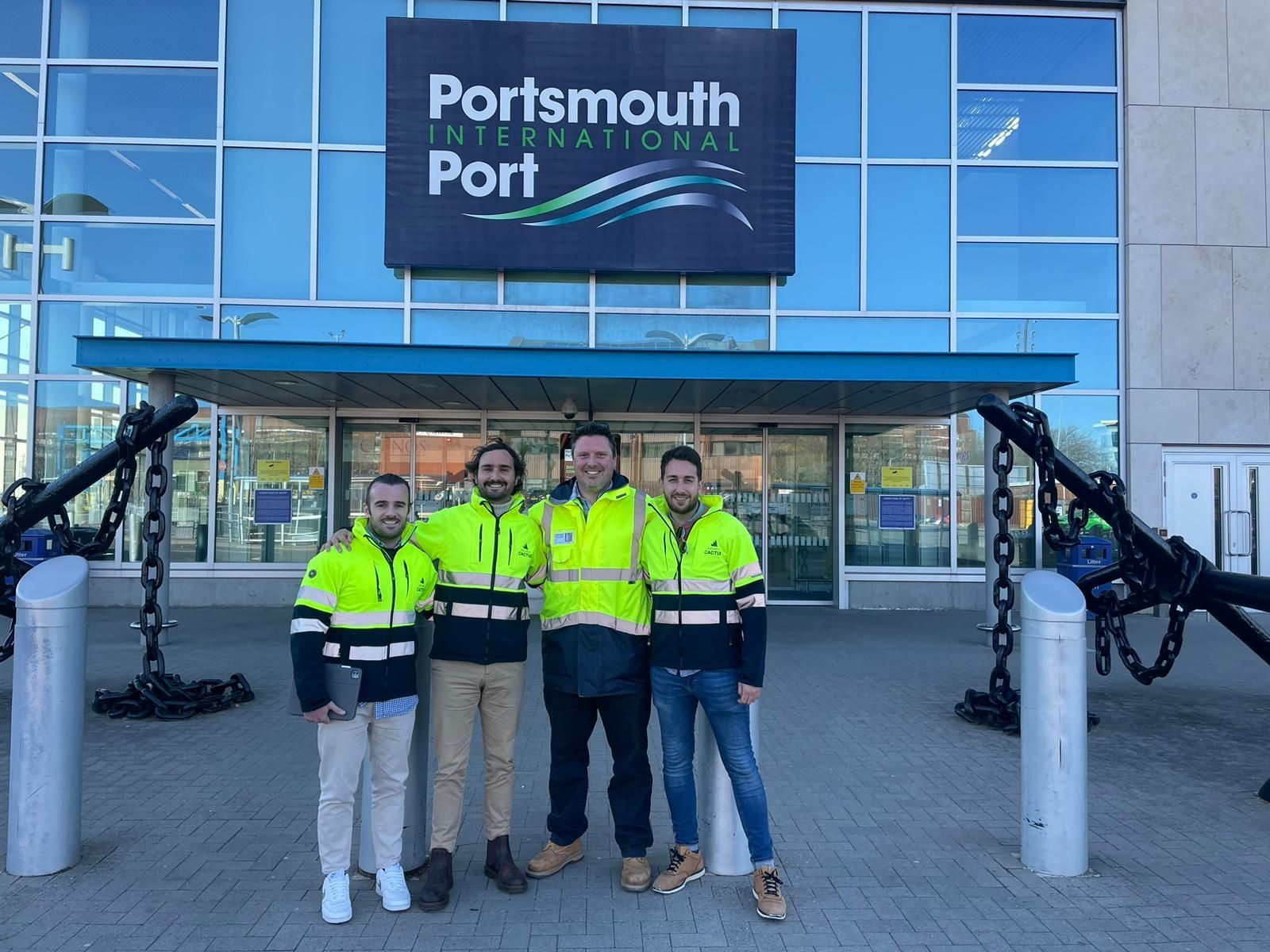 Stowlog present at Open Day of Portsmouth International Port